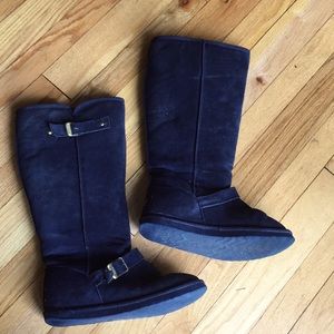 UGG Boots. Navy blue, tall, size 10